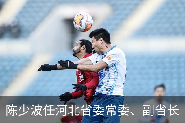 陈少波任河北省委常委、副省长
